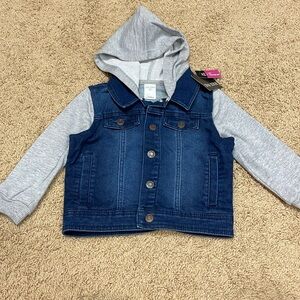 Okie dokie lil’ traveler denim jacket
